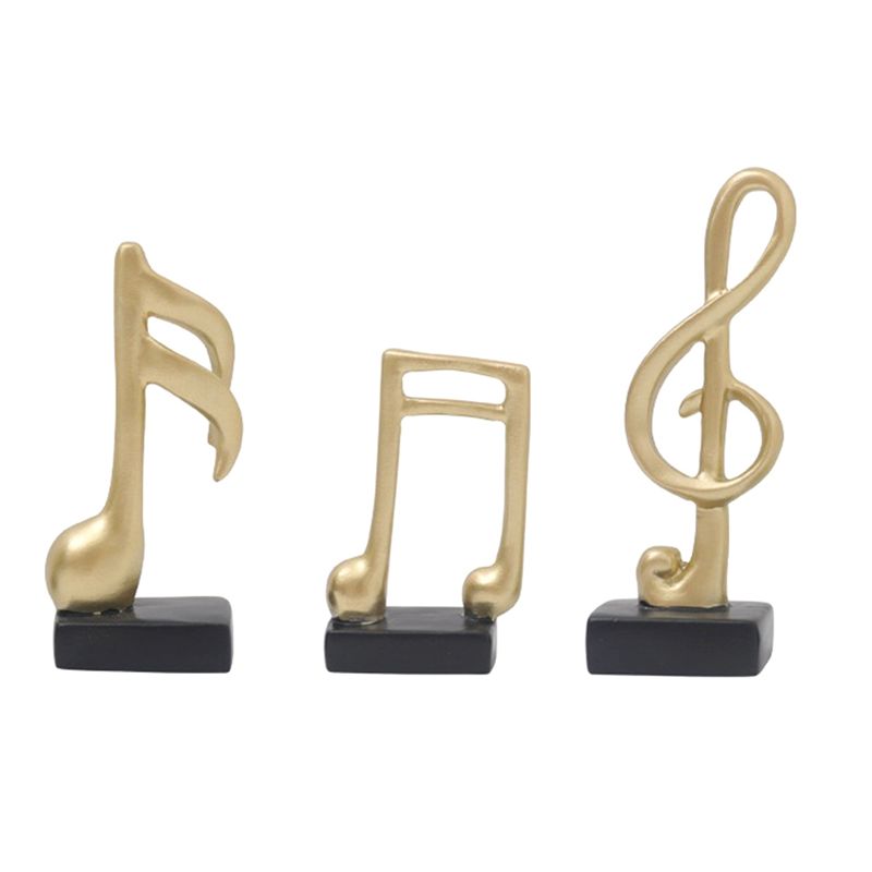 Resin Art Table - ABUL-3Pcs Music Note Decor Gifts Musical