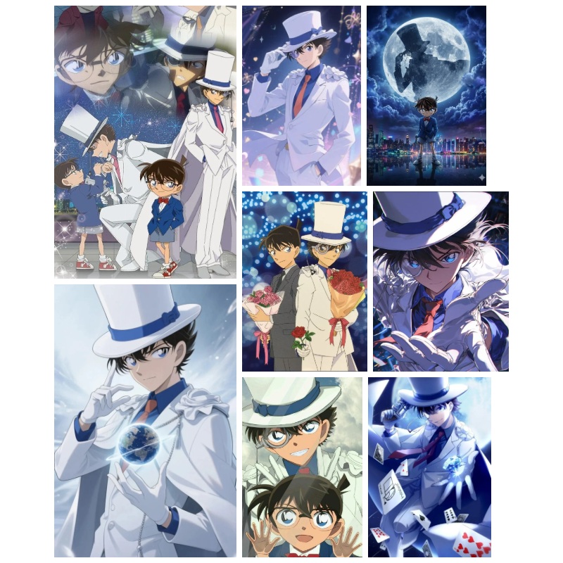Resin Art For Kids - Detective Conan Kaitou Kid Diamond Painting