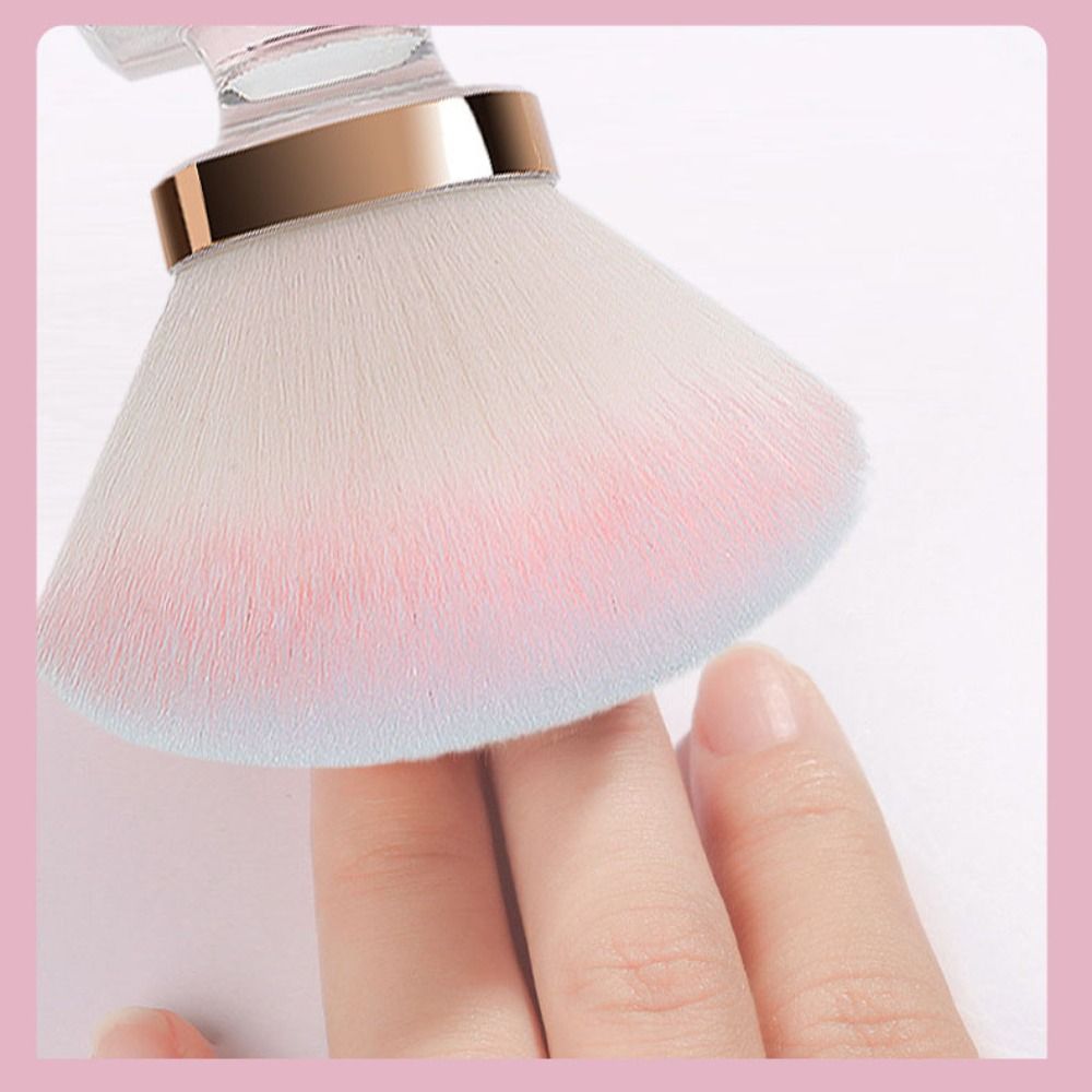 Resin Art For Rose - Portable Rose Shape Powder Blusher Brush