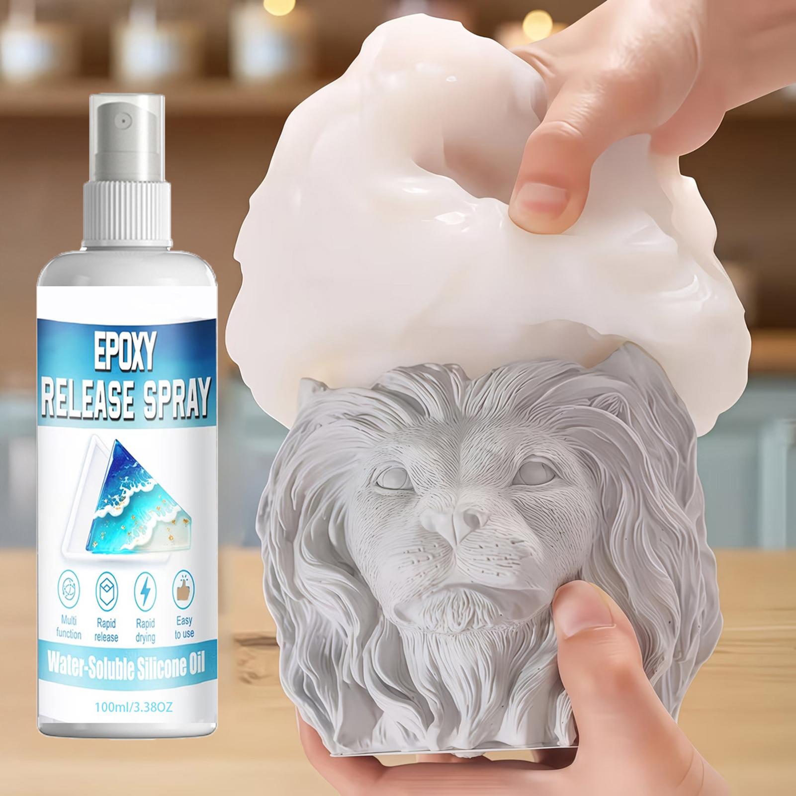 100ml Silicone Release Spray E - огляд і ціна Resin Art Workshop