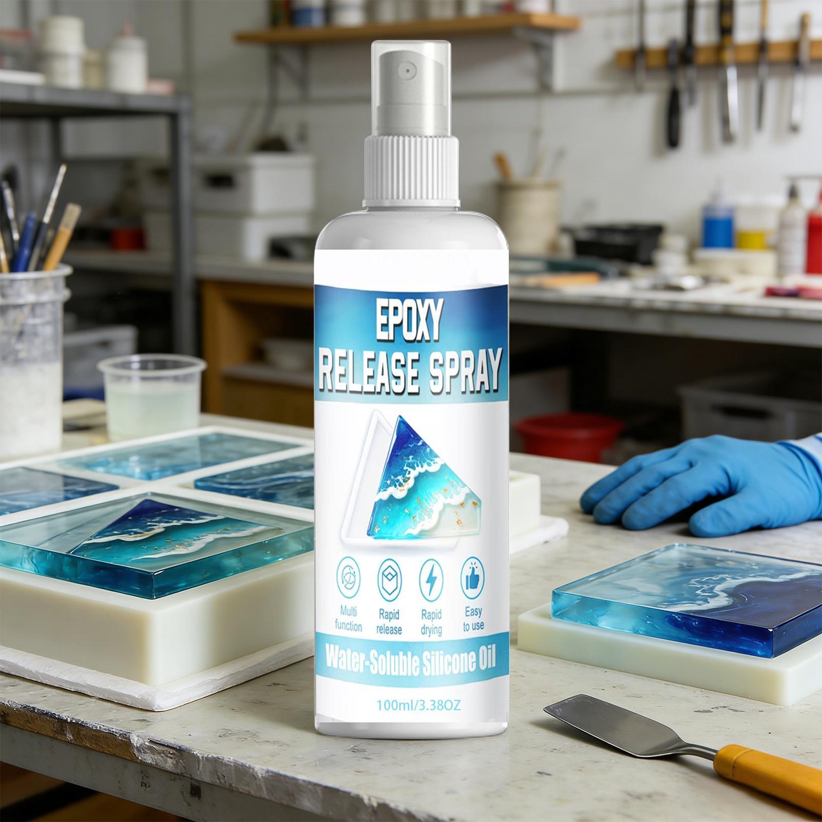 100ml Silicone Release Spray E - огляд і ціна Resin Art Workshop