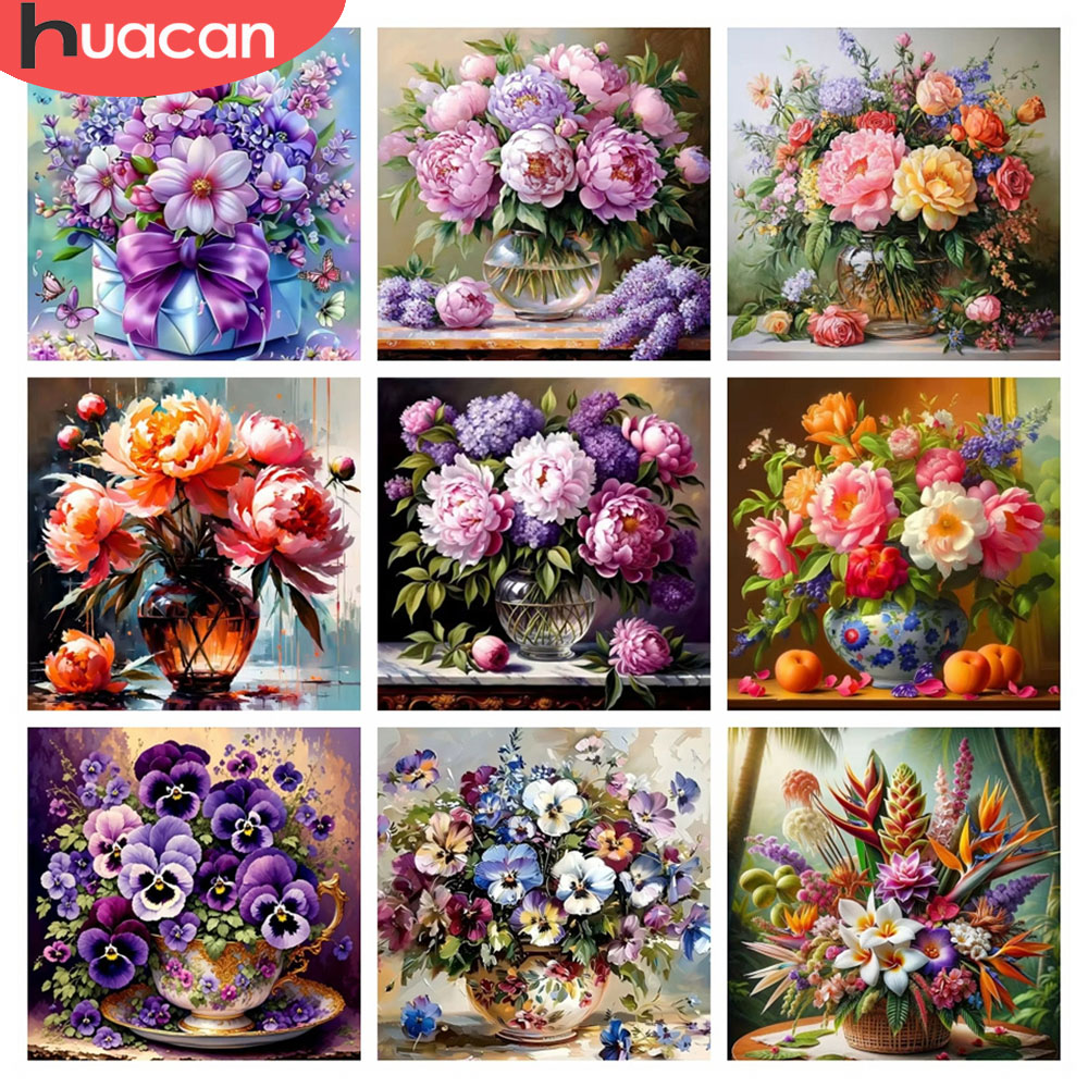 HUACAN 5D Diamond Mosaic Rose  - огляд і ціна Resin Art For Rose