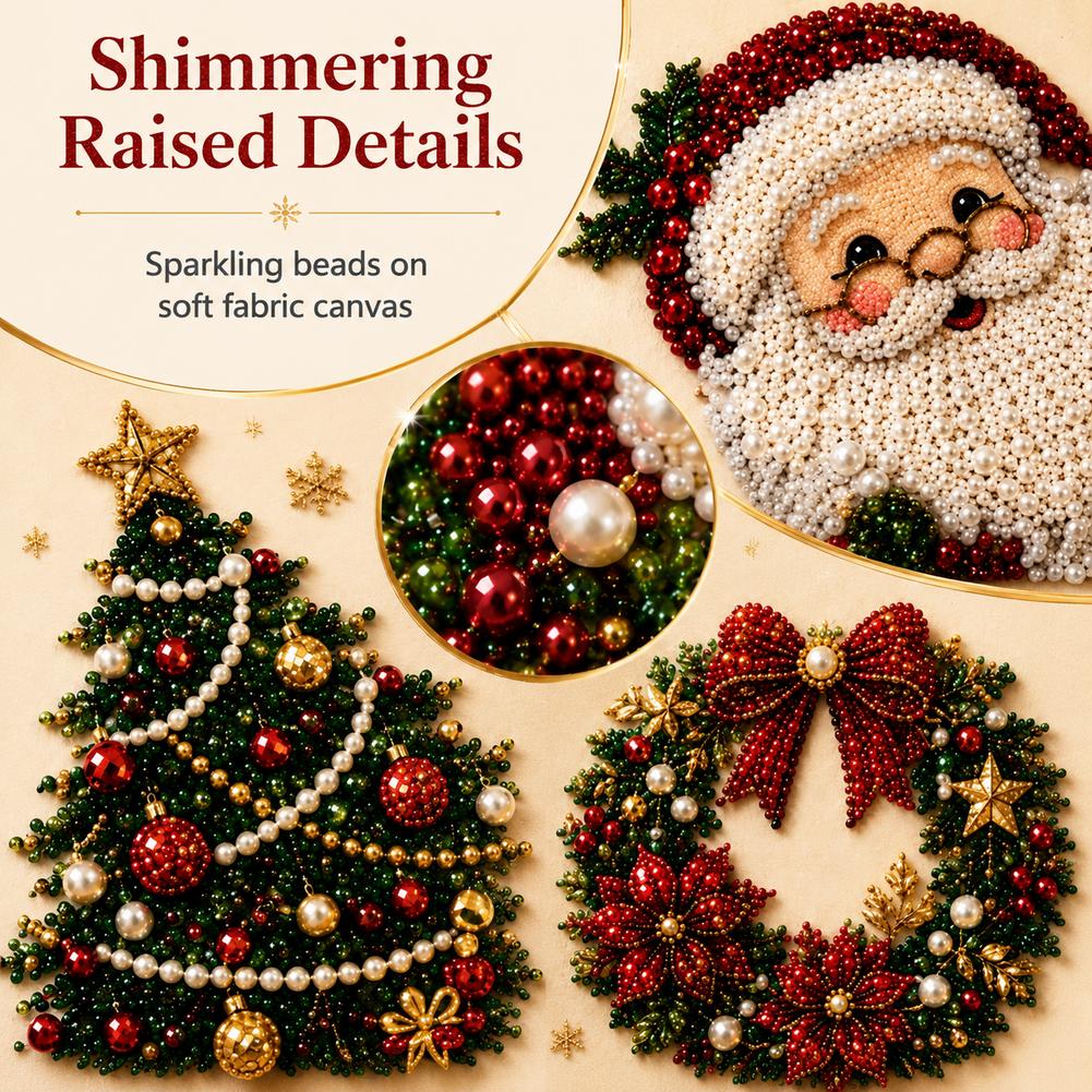 Christmas Santa Claus Pearl Ar - огляд і ціна Resin Art For Kids
