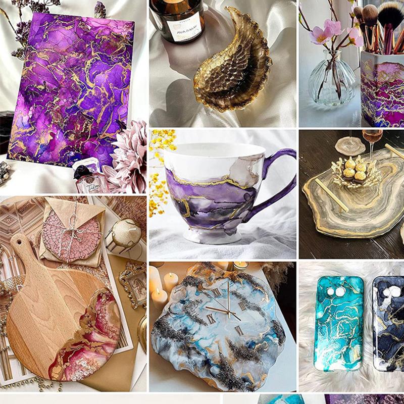 1 Set Resin Pigment Kit Art In - огляд і ціна Resin Art And Jewelry
