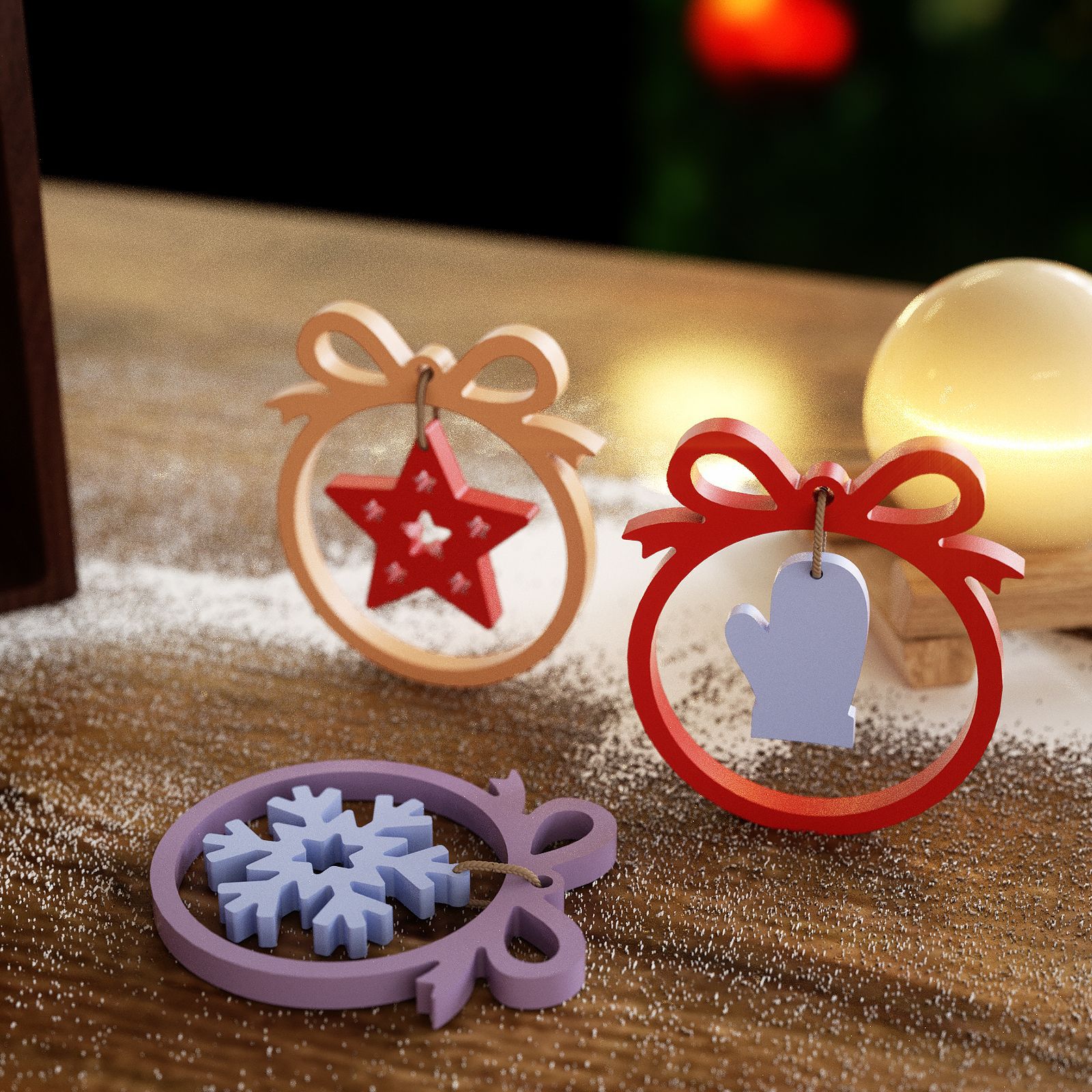 1/3 piece Christmas resin sili - огляд і ціна Resin Art Table
