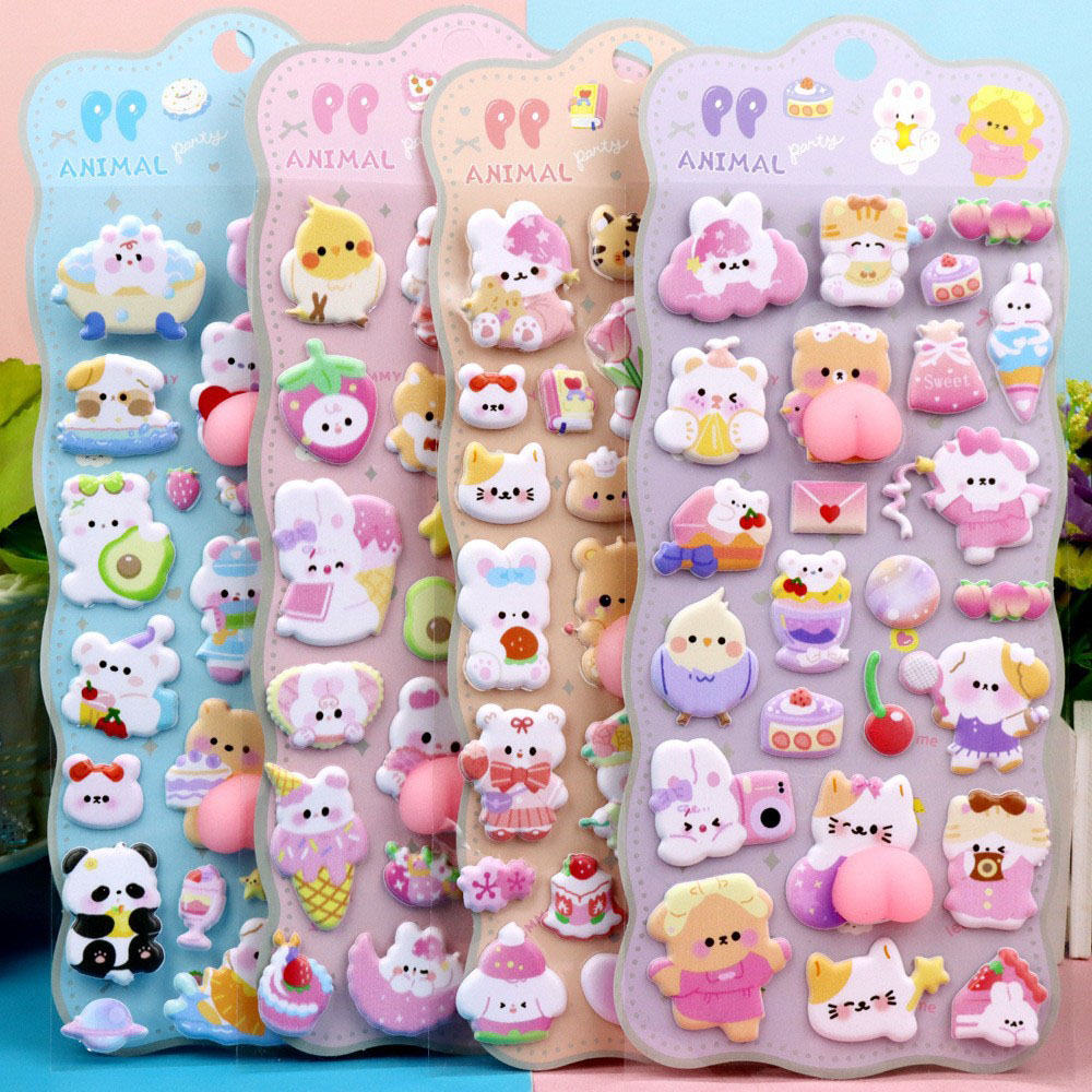 2/4 Pieces 3D Soft Cute Butt 3 - огляд і ціна Resin Art For Kids