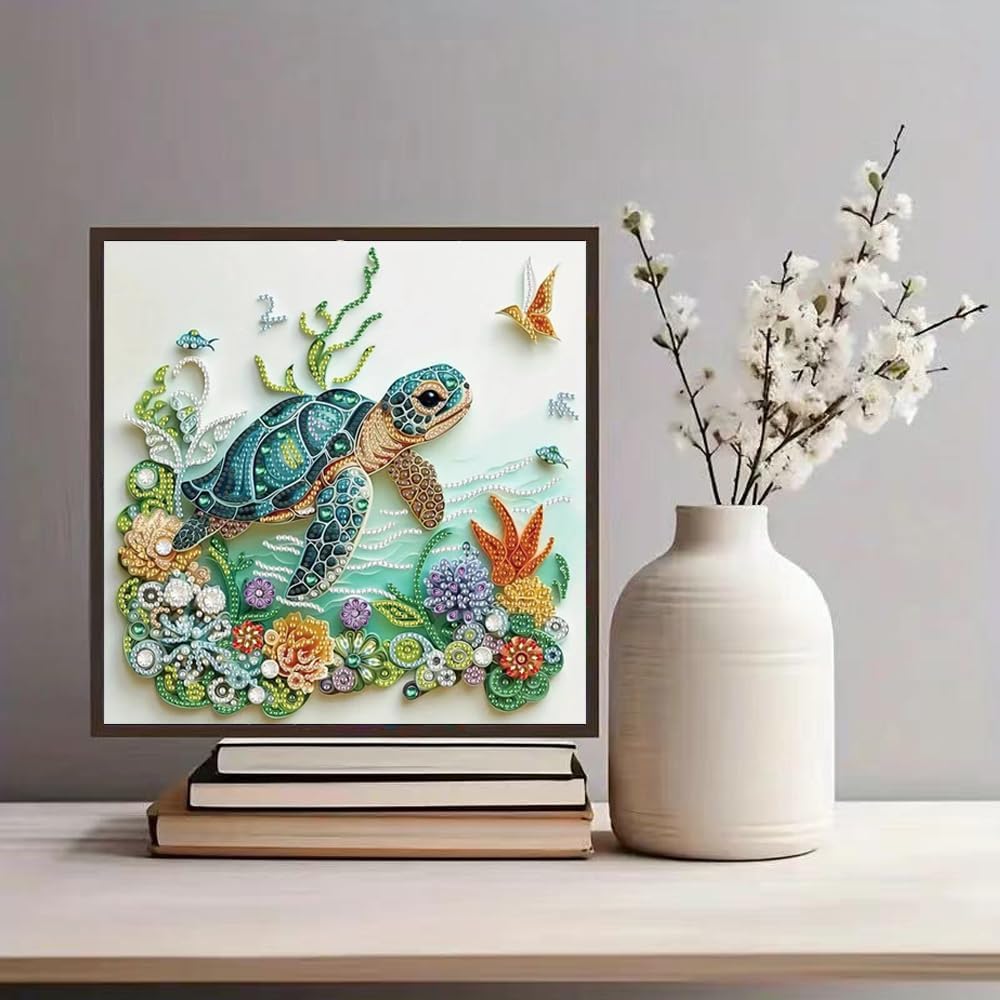 Sea Turtle Animal Diamond Pain - огляд і ціна Resin Art And Craft