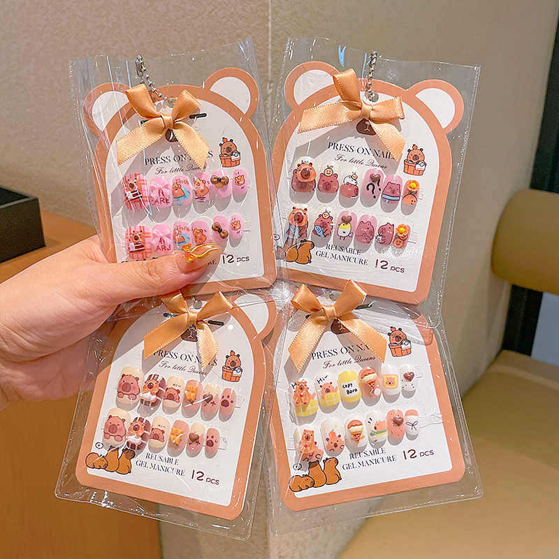 New 12pcs Kids 3D DIY Fake Nai - огляд і ціна Resin Art For Kids