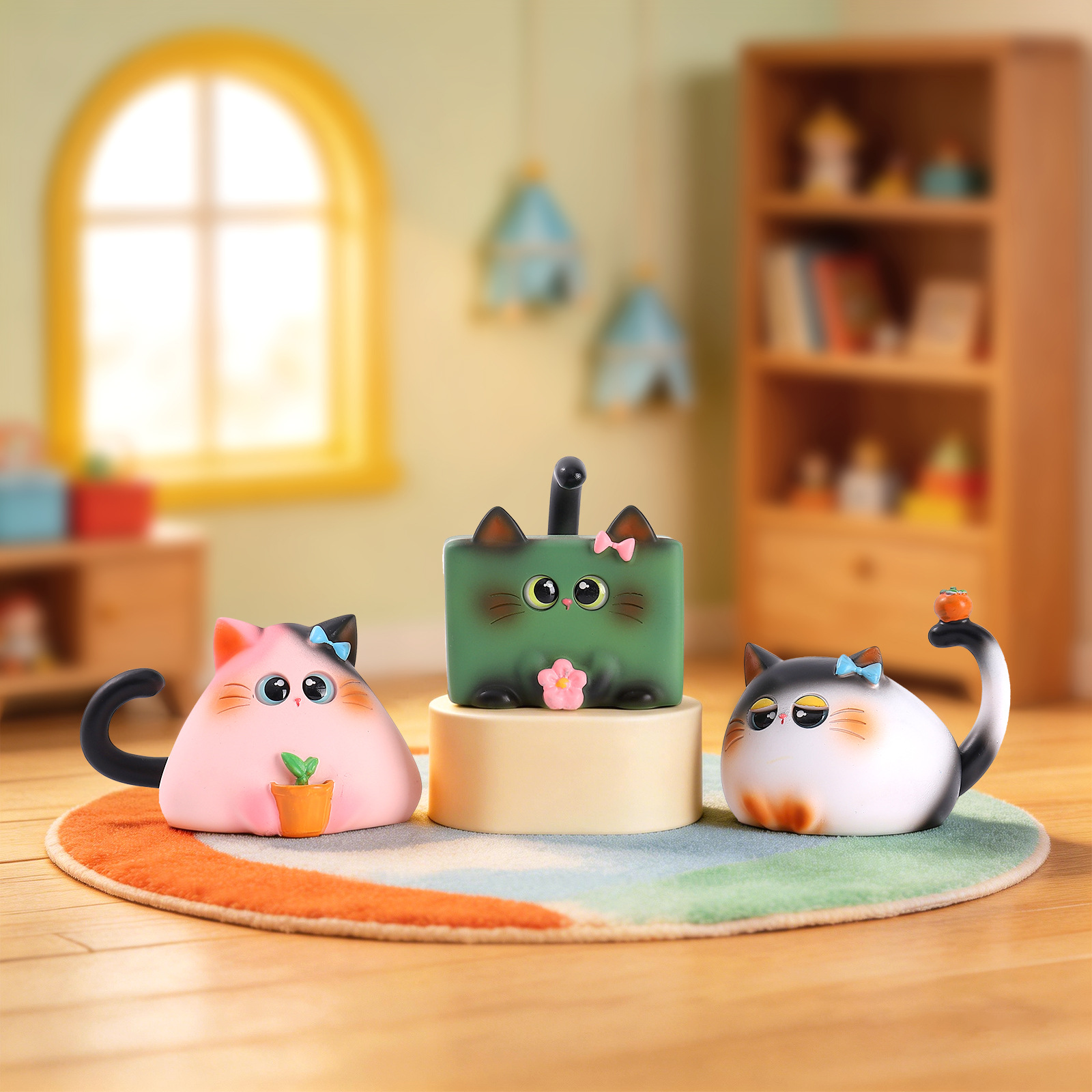 Blind Box Cat Figurine Resin C - огляд і ціна Resin Art Table