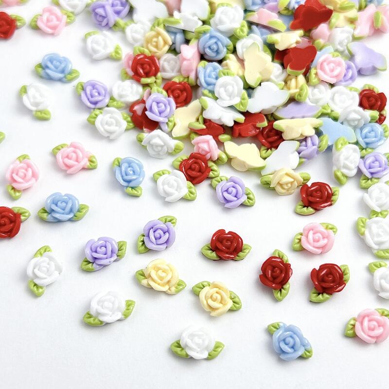 30PCS Resin Rose Nail Art Deco - огляд і ціна Resin Art For Rose