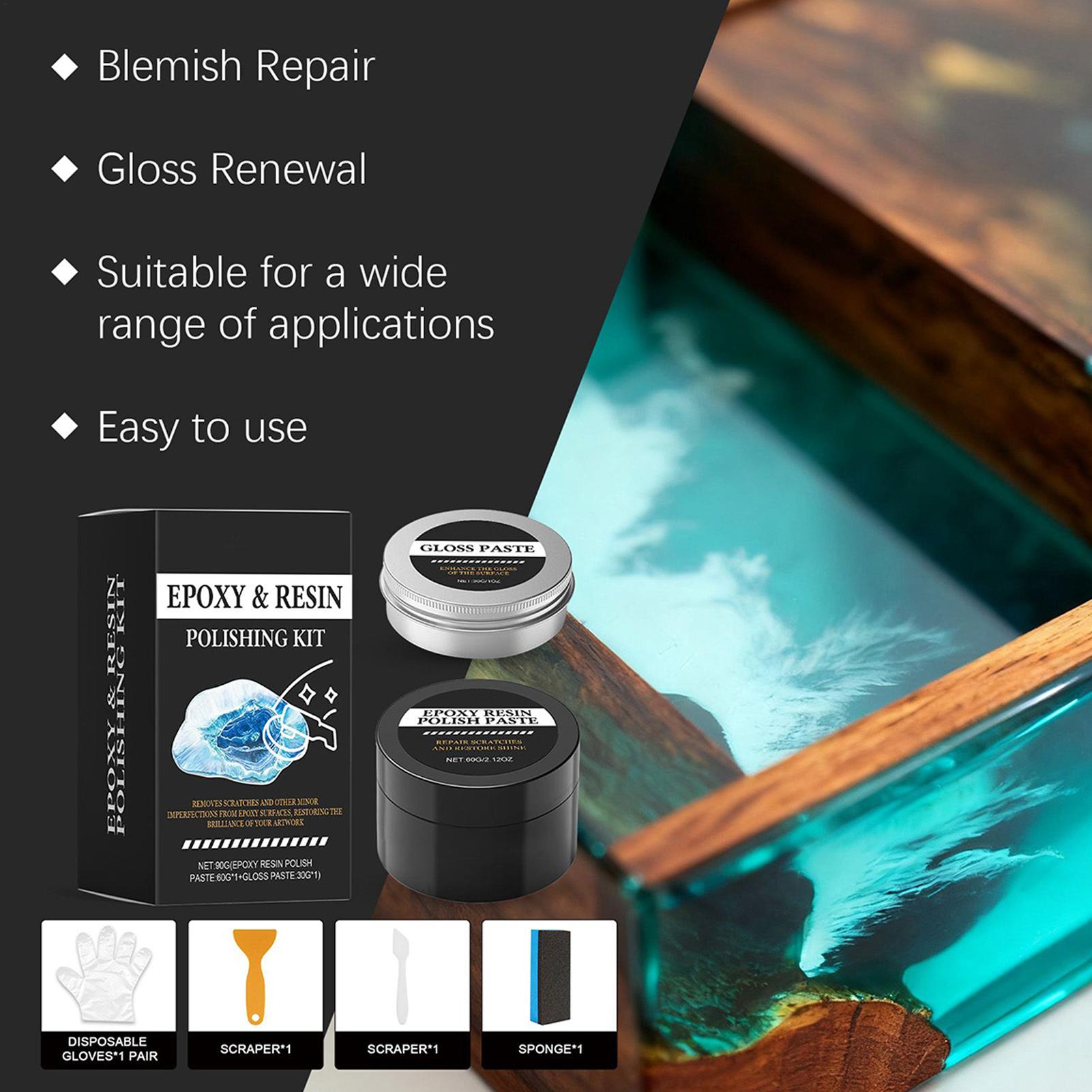 Epoxy Resin Polishing Kit - Cr - огляд і ціна Resin Art Table