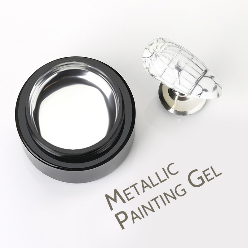 BORN PRETTY 5ml Metal Gel Nail - огляд і ціна Resin Art For Rose