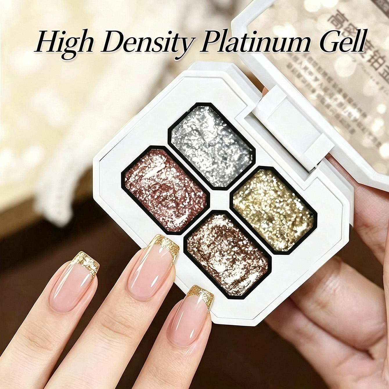 MIANEL Chunky Foil Platinum Na - огляд і ціна Resin Art For Rose