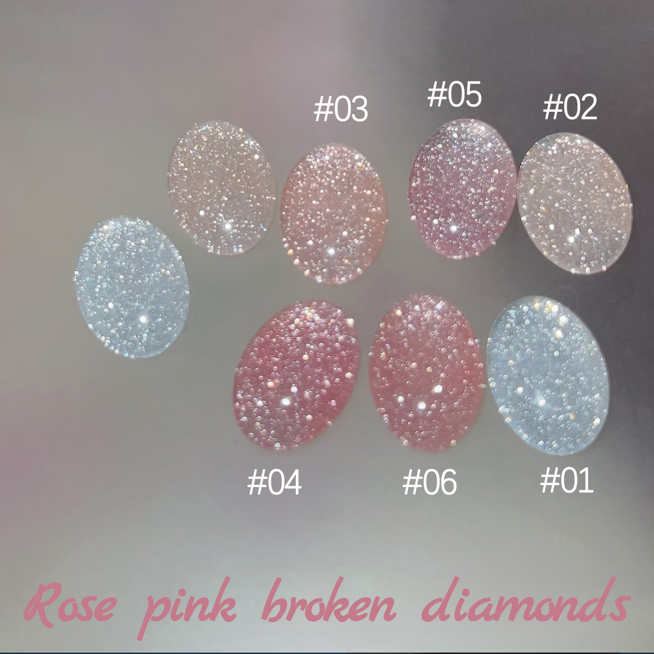 1-6pcs TC 2025 New Pink Naked  - огляд і ціна Resin Art For Rose