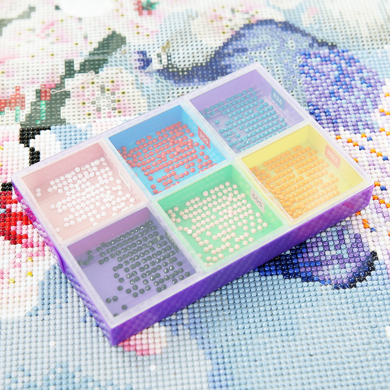 6 Grids Palette With Cover Dia - огляд і ціна Resin Art Workshop