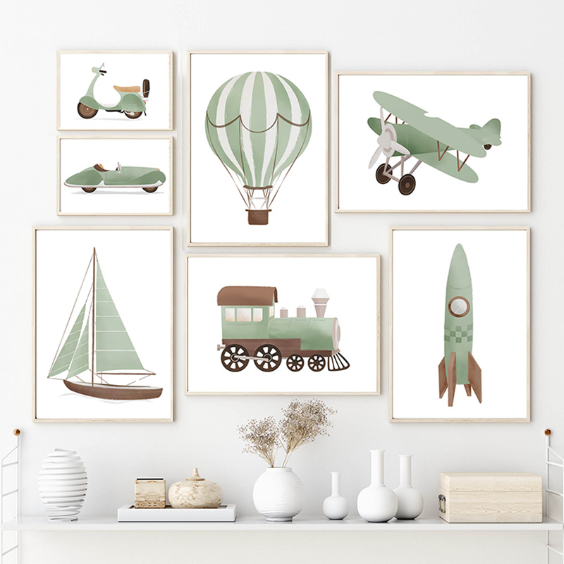 Sailboat Rocket Hot Air Balloo - огляд і ціна Resin Art For Kids