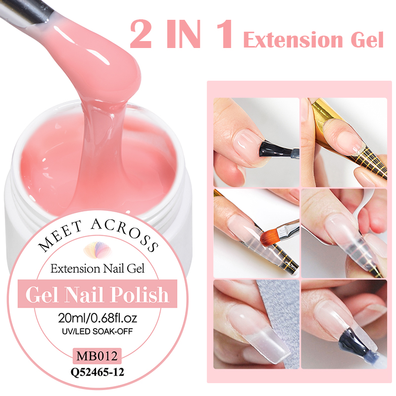 MEET ACROSS 20ml Extension Gel - огляд і ціна Resin Art Workshop