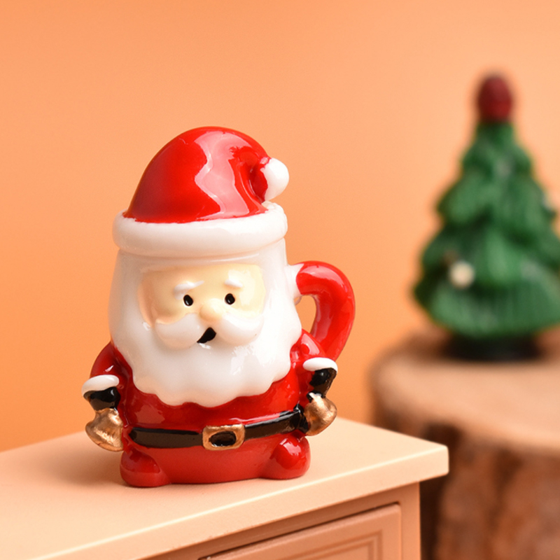 Mini Santa Teacup Ornament - R - огляд і ціна Resin Art And Craft