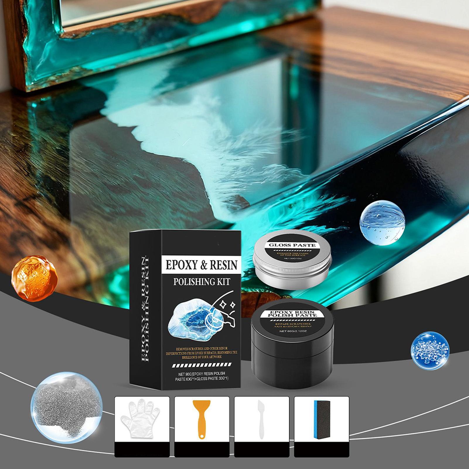 Epoxy Resin Polishing Kit - Cr - огляд і ціна Resin Art Table