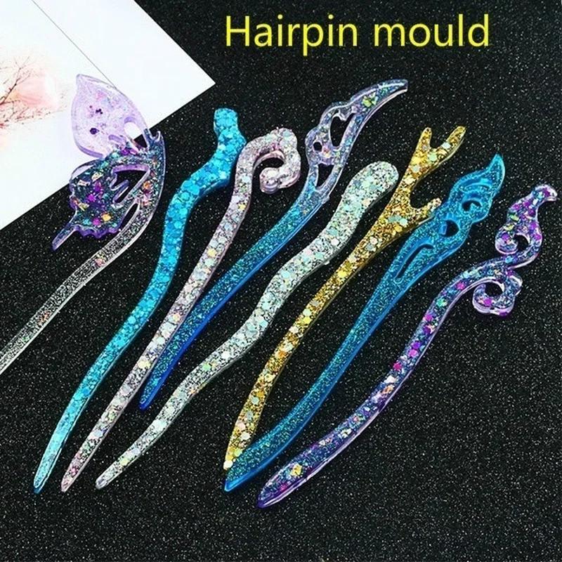 New Transparent Hairpin Silico - огляд і ціна Resin Art Kit