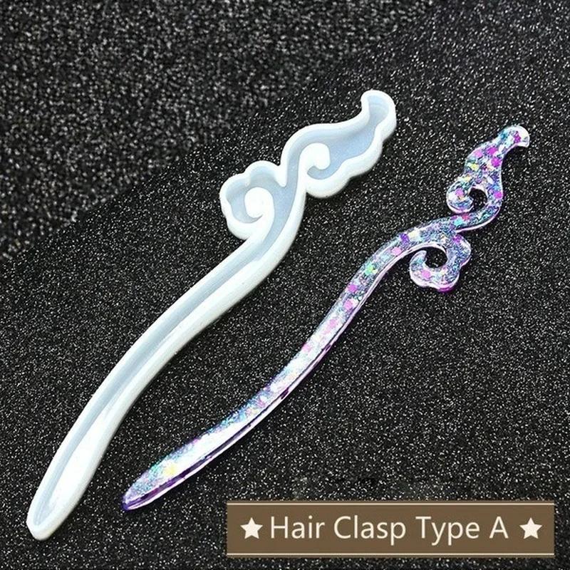 New Transparent Hairpin Silico - огляд і ціна Resin Art Kit