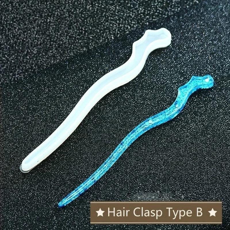New Transparent Hairpin Silico - огляд і ціна Resin Art Kit