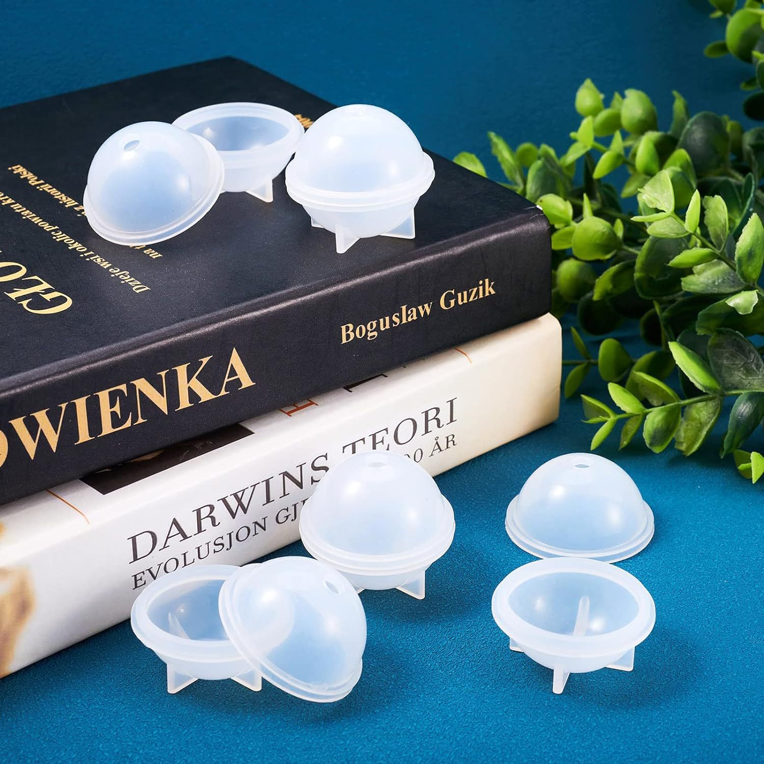 2-10CM Round Clear Silicone Mo - огляд і ціна Resin Art And Jewelry
