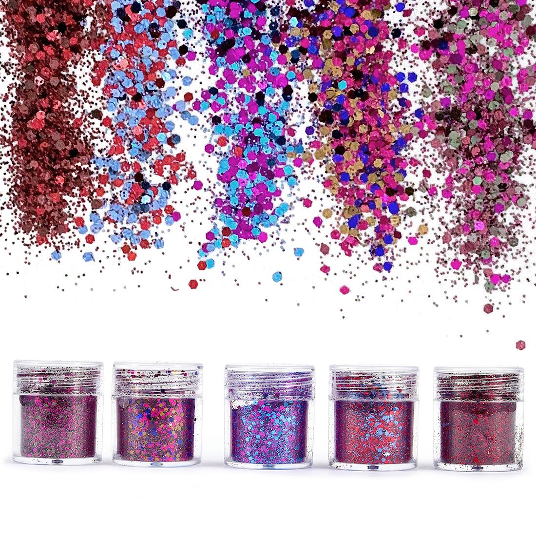 4/5 bottles Dreamlike Glitter  - огляд і ціна Resin Art And Jewelry