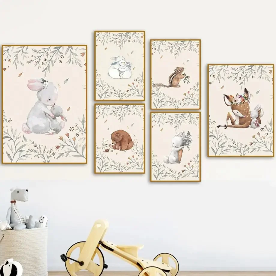 Deer Rabbit Fox Squirrel Bear  - огляд і ціна Resin Art For Kids