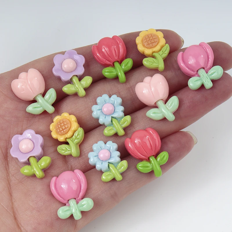 20/100pcs Mini Flower Nail Art - огляд і ціна Resin Art Workshop