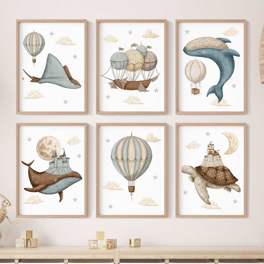 Whale Turtle Castle Balloon No - огляд і ціна Resin Art For Kids