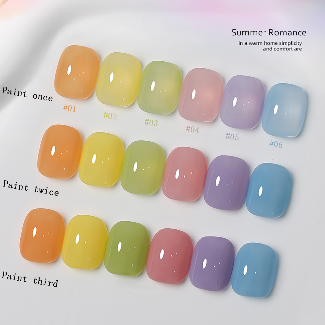 1-6pcs PSK New Macaron Candy O - огляд і ціна Resin Art Workshop