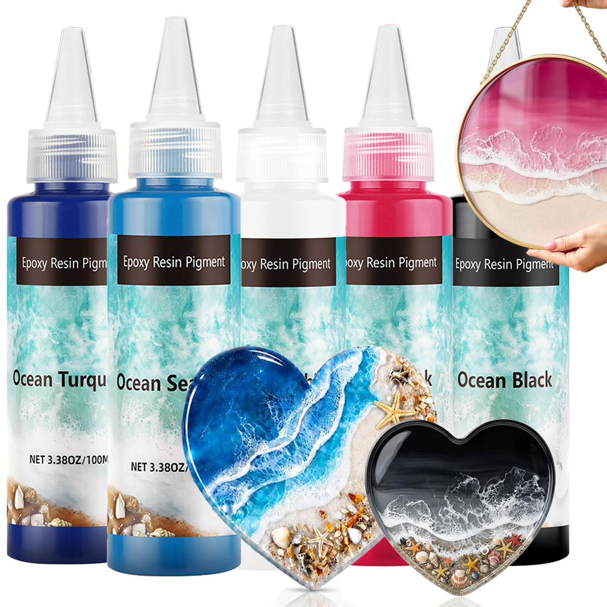 Deep Blue Epoxy Resin Pigment  - огляд і ціна Resin Art And Jewelry