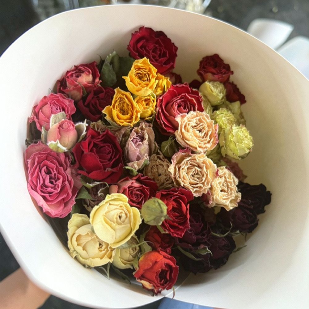Natural Dried Rose Flower Bouq - огляд і ціна Resin Art For Rose