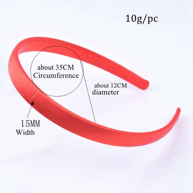 5pcs/lot Satin Covered Headban - огляд і ціна Resin Art For Kids